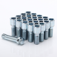Radschrauben 60° Kegelbund | M14x1,5 Silber