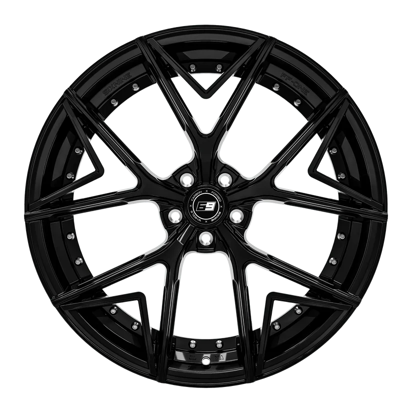 Sixnine V-TWO INLAY | Gloss Schwarz | 22 Zoll