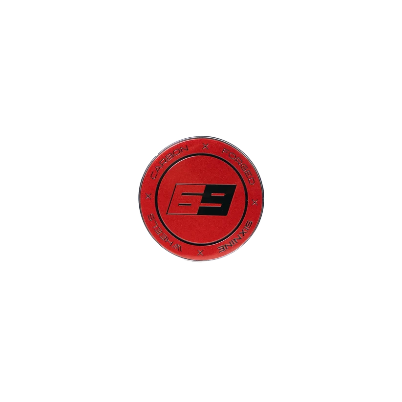 Sixnine Nabendeckel | FF-THREE | Red-X-GlossyBlack
