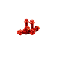 Sixnine Inlayschraubenset Aluminium ROT